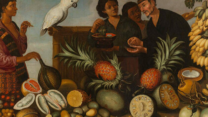 Albert Eckhout. Mercado indiano, 1640 - 1666