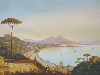 Veduta del Golfo di Napoli