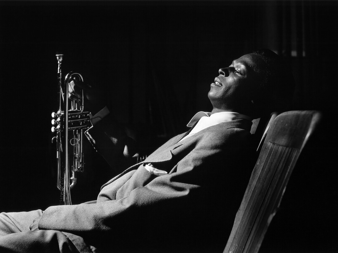 Bob Willoughby, Miles Davies, 1950, © Bob Willoughby/Huxley-Parlour Gallery