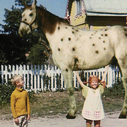 Immagine tratta dal film Pippi Calzelunghe interpretata da Inger Nilsson nella saga del 1969