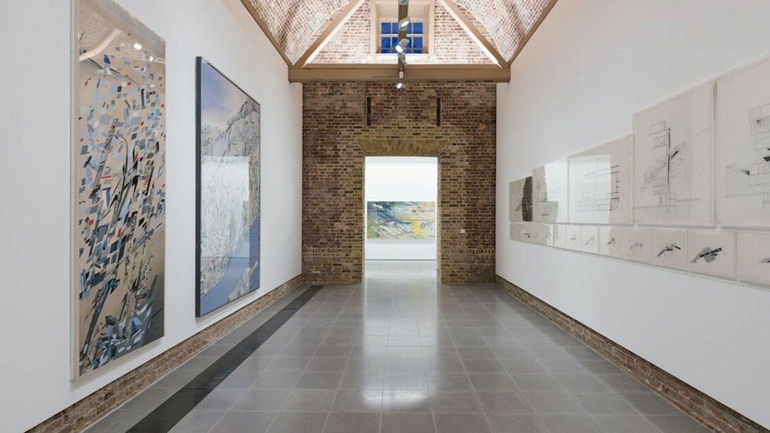 Zaha Hadid, exhibition view. Courtesy of Serpentine Gallery 