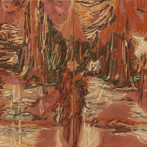 Anne Griffiths, Dripping with enthusiasm (detail), 2026. Courtesy of Kristin Hjellegjerde Gallery