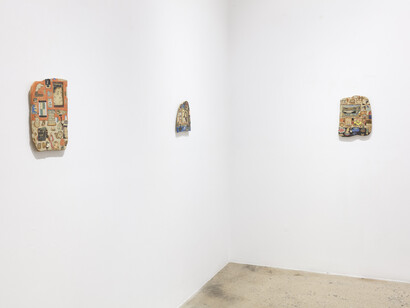 Kevin McNamee-Tweed. Tableaux Vivant, installation view. Courtesy of Steve Turner