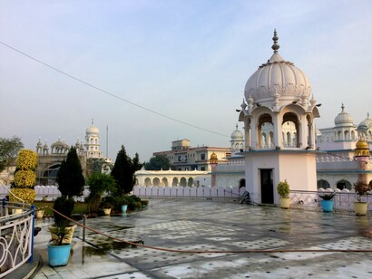 Inside Gurudwara campus