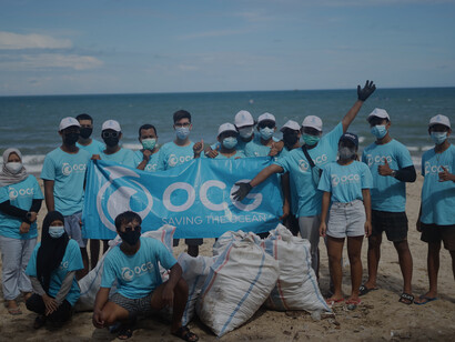 Members of the Ocean Cleanup Group are one community doing their part for the environment