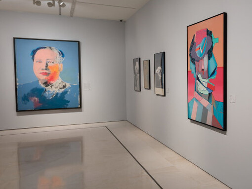Varios artistas, Archipiélago, vista de exhibición. Cortesía del Museo Carmen Thyssen