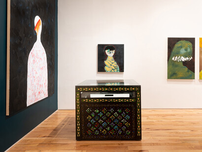 Liu Shuishi, Existential, being, exhibition view. Courtesy of Isabel Sullivan Gallery