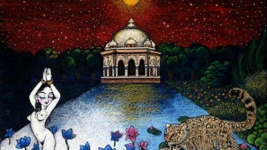 Rima Fujita, "Silence of The Night" ©Rima Fujita; mixed media