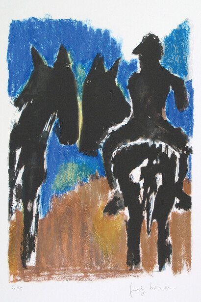 Josef Herman, Horse-riders