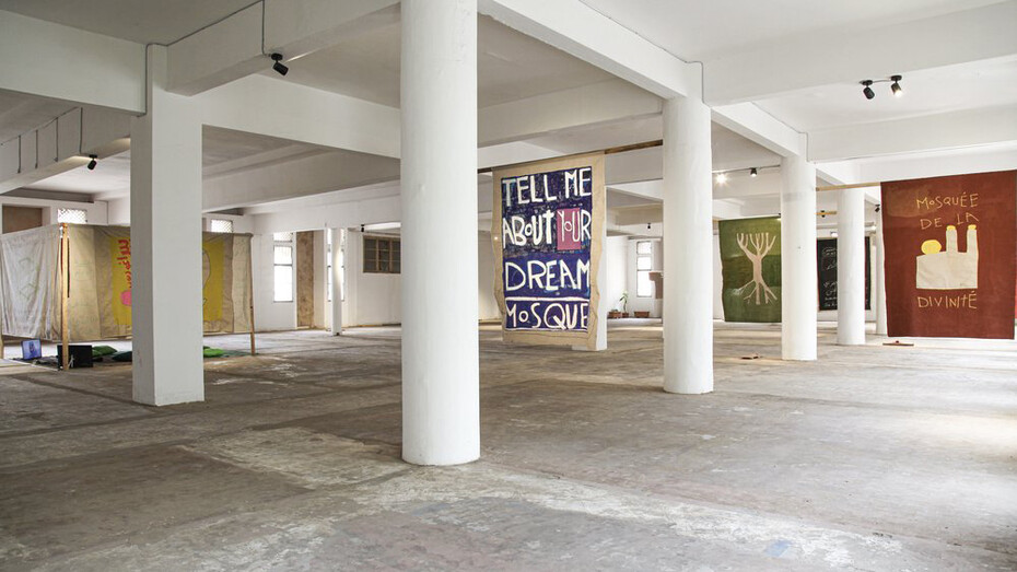 Fredj Moussa, Tell me about your dream mosque, exhibition view. Courtesy of Selebe Yoon Gallery