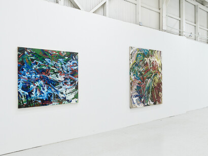 Installation View, Caroline Jackson, In Between, 2023. Courtesy of Micki Meng, BayView