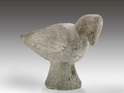 Bird sculpture by William Edmondson