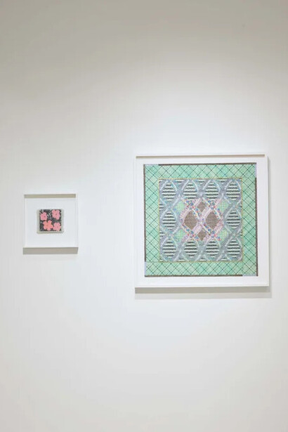 Artistes divers, Comme le geste soutient la forme, vue de l'exposition. Avec l'aimable autorisation de la Division Blouin