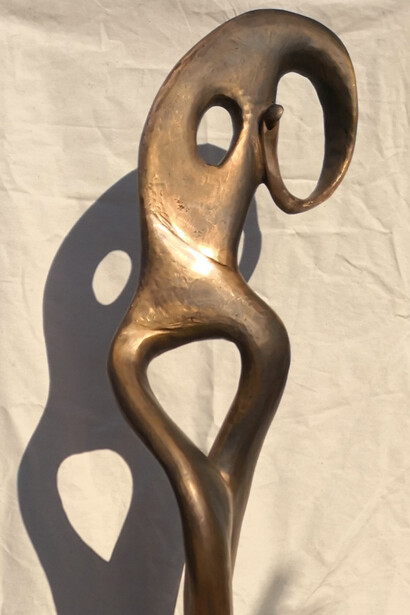 Untitled, bronzo, 25x20x45, 2016