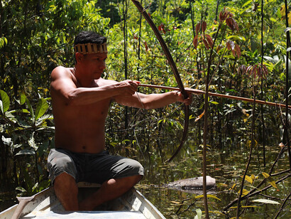 Nativo de la selva amazónica