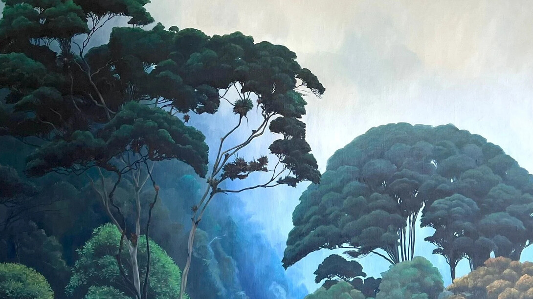 Jorge Cavelier, Agua y tierra sin tiempo, 2023. Courtesy of Adelson Galleries