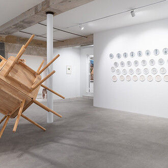 Jorge Macchi, Navigation privée, exhibition view. Courtesy of Galleria Continua 