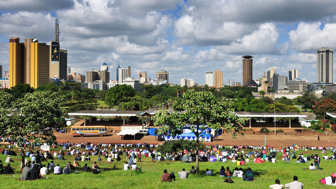 Nairobi, Kenya, Africa the green city in the sun
