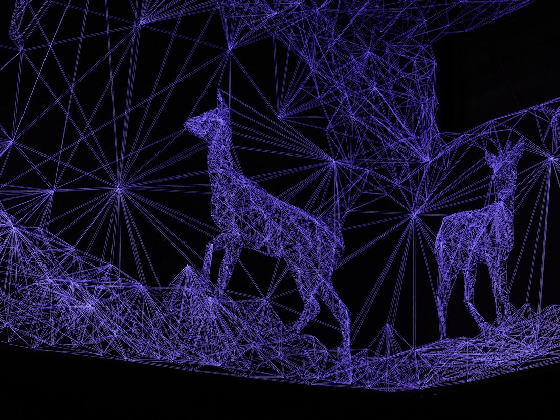 Installation view of Julien Salaud, Grotte Stellaire (2012), Palais de Tokyo, Paris. Courtesy of the artist and Galerie Suzanne Tarasieve, Paris. Photo : André Morin