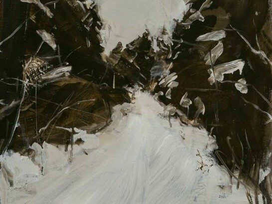 Gideon Rubin, Untitled, oil on linen, 66.0 x 70.5 cm, 2013