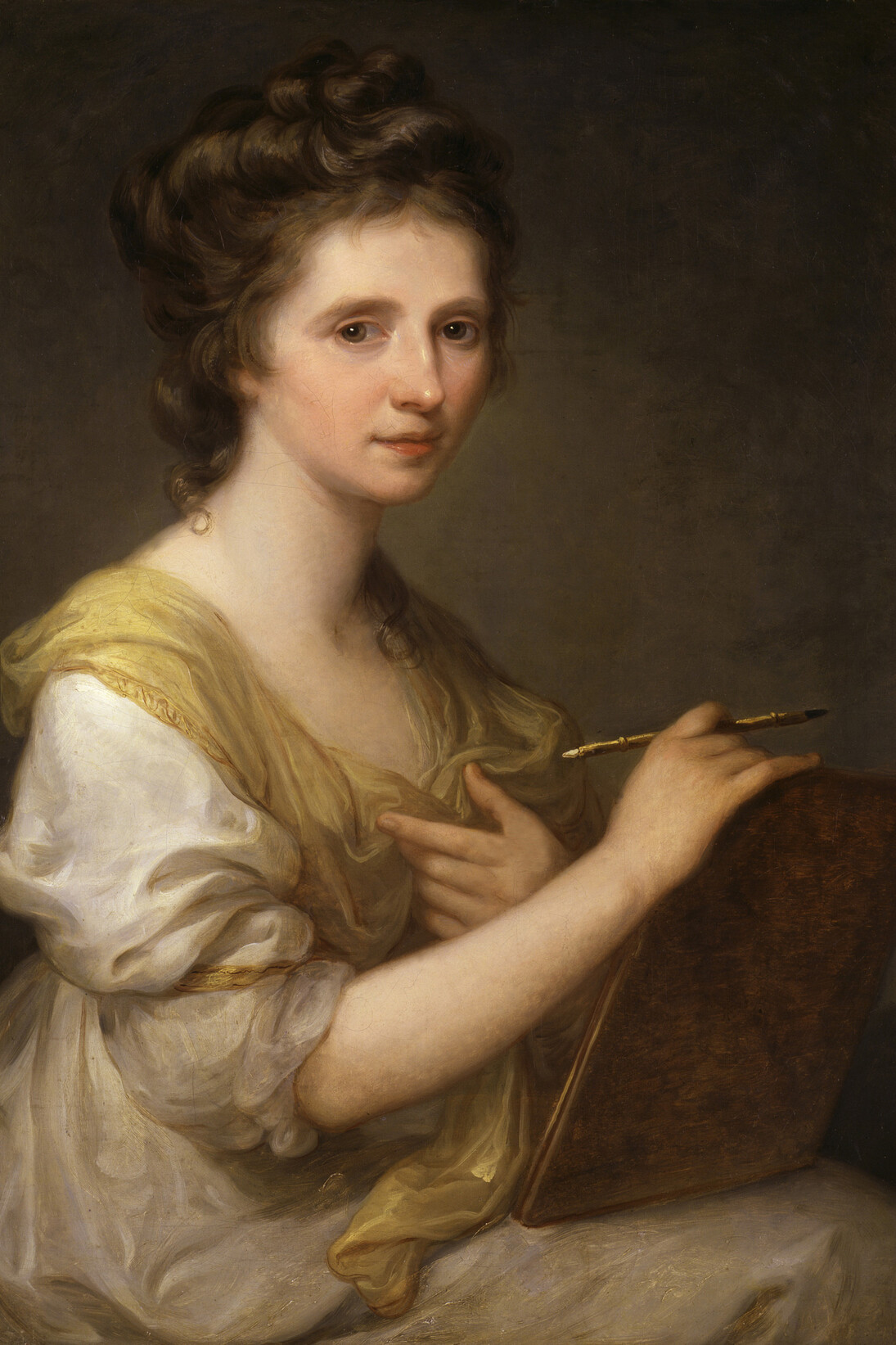 Angelica Kauffmann, oil on canvas, c. 1770-1775, National Portrait Gallery © National Portrait Gallery, London
