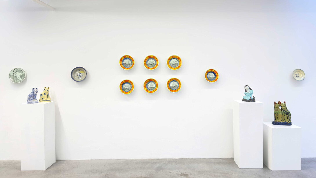 Hylton Nel, Wel! wel! durft ge nog zoo laat op't pad, Pad! Exhibition view. Courtesy of Stevenson Gallery