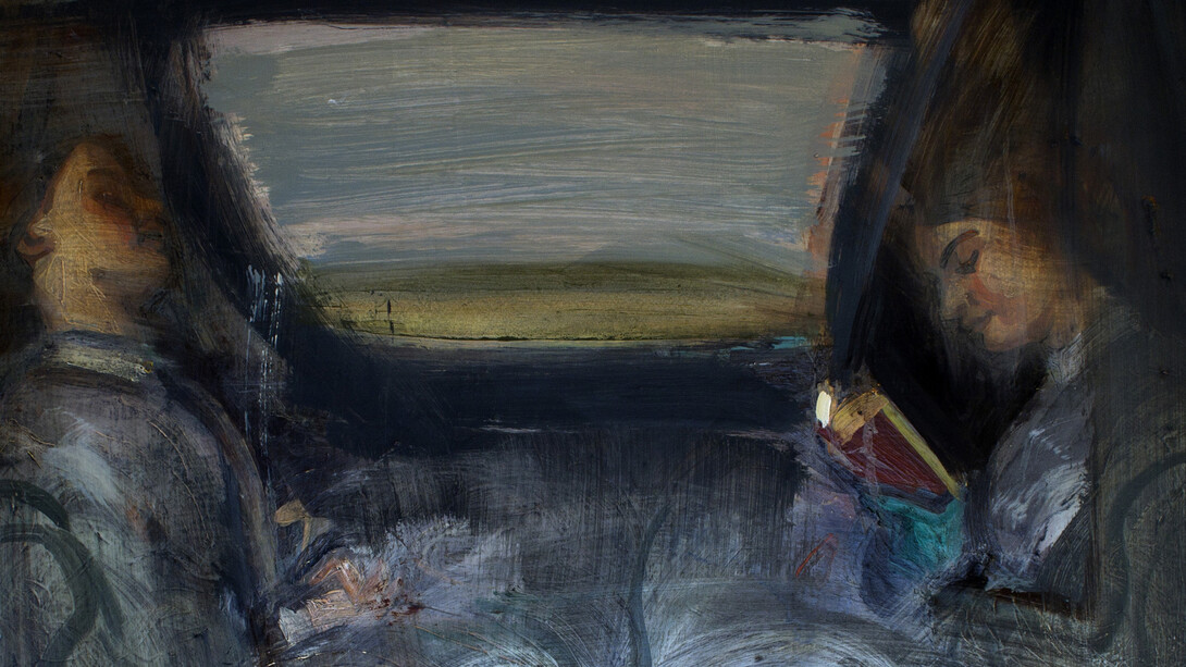 Nelly Dimitranova, Reading to my Sister, 2017. Courtesy of The Playground Theatre