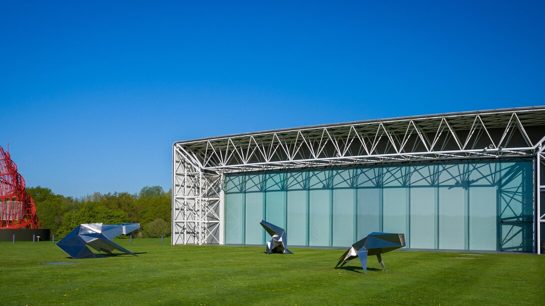 Beasts at the Sainsbury Centre, Courtesy of the Estate of Lynn Chadwick and Blain|Southern, Photo Andy Crouch
 