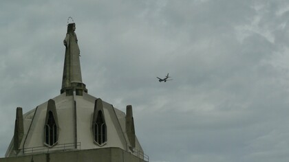 Cúpula de la "Parroquia del Purísimo Corazón de María", colonia Del Valle, Ciudad de México, México