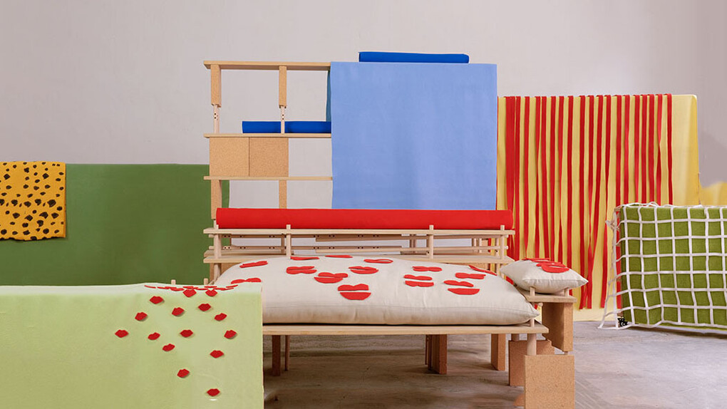 Stéphanie Marin, Inside Matisse, vista de exhibición. Cortesía del Centre Pompidou Málaga