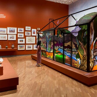 Various artists, 5th national indigenous art triennial: after the rain, exhibition view. Courtesy of the National Gallery of Australia