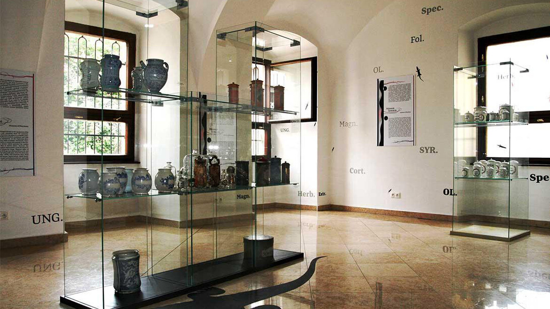 Exhibition of the Museum of Pharmacy, exhibition view. Courtesy of The Bratislava City Museum