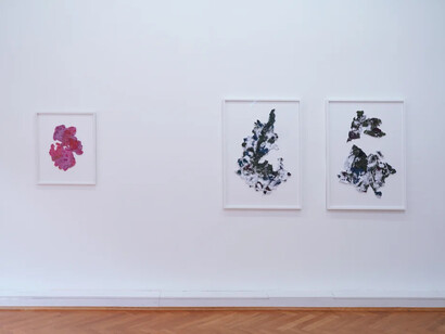 Verschiedene künstler, The lines between, ausstellungsansicht. Mit freundlicher genehmigung von Bernhard Knaus Fine Art