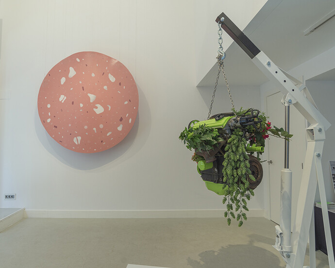 Manuel Franquelo-Giner, Exhibition view. Courtesy of Twin Gallery