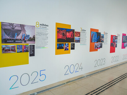 Tomorrow 10 years, exhibition view. Courtesy of Museu do Amanhã