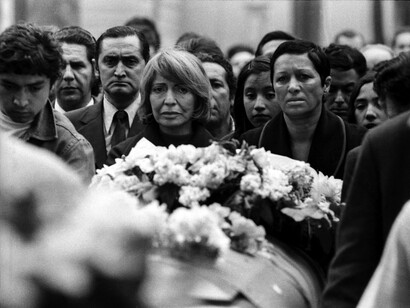 Funeral de Pablo Neruda en Chile, 1973