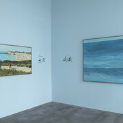 Jean Jullien, Retour à Tokugawa village, vue de l'exposition. Avec l'aimable autorisation de la galerie Alice