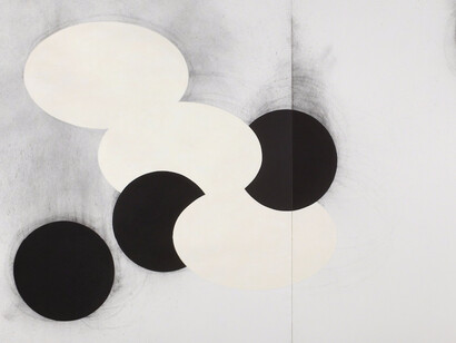 Nigel Hall, Drawing 1702, 2016. Courtesy of Annely Juda Fine Art