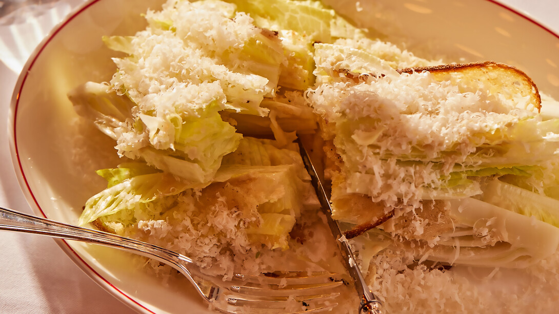 Cesar salad from The Dover, London, UK