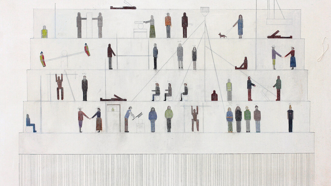 Aurelija Zaburaitė, The lineup. Courtesy of Pamėnkalnio Gallery