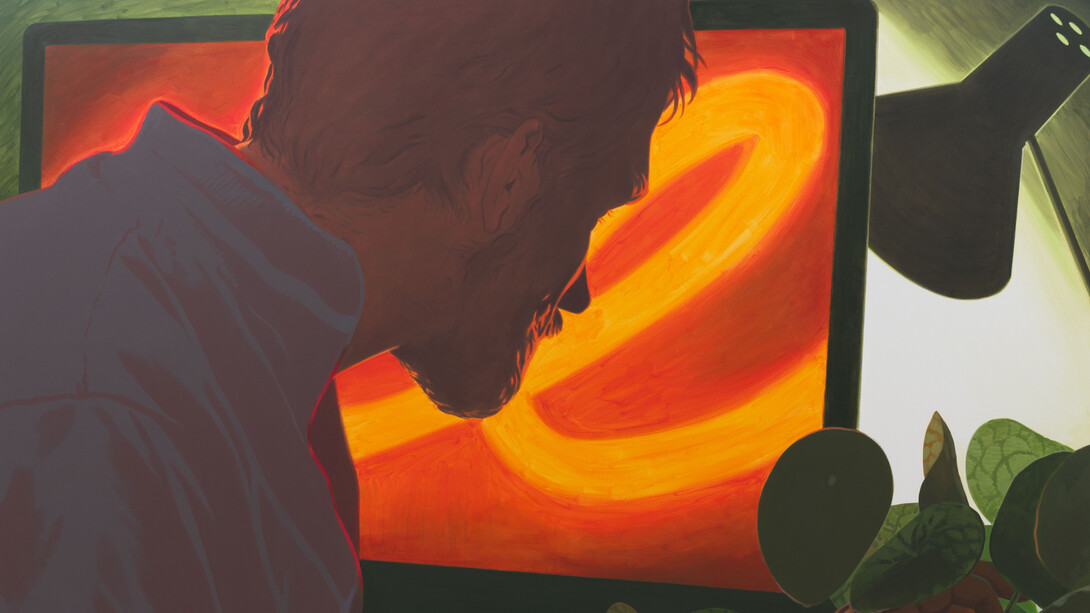 Jonah Gebka, I Just came to say hello, 2025. Mit freundlicher genehmigung von Galerie Thomas Fuchs