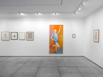 Martial Raysse. La Belle Jeune, Exhibition view. Courtesy of Galerie kamel mennour