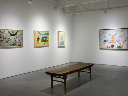 Welcoming the Two Faced Rider. Courtesy of Cavin Morris Gallery