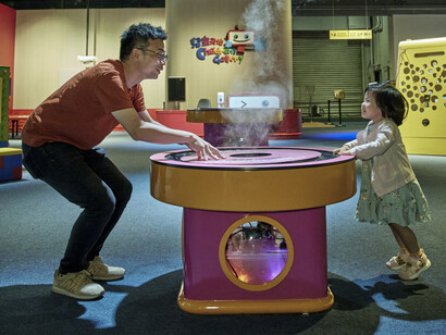 Children's gallery, exhibition view. Courtesy of Hong Kong Science Museum