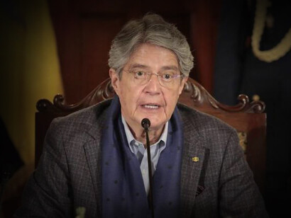 Guillermo Lasso, actual presidente de Ecuador desde el 24 de mayo de 2021