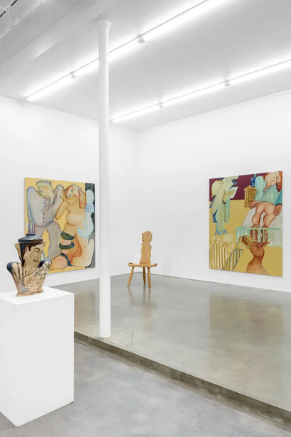 Anastasia Bay, Night mother, vue de l'exposition. Avec l'aimable autorisation de la Galerie Derouillon