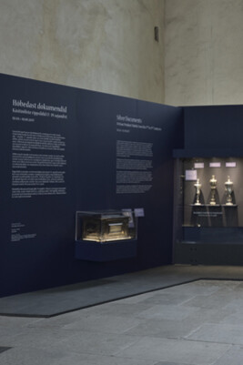 Silver Documents. Courtesy of Niguliste museum