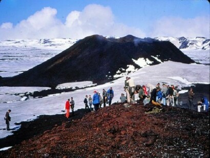 The astronauts visited Iceland in the 60´s 