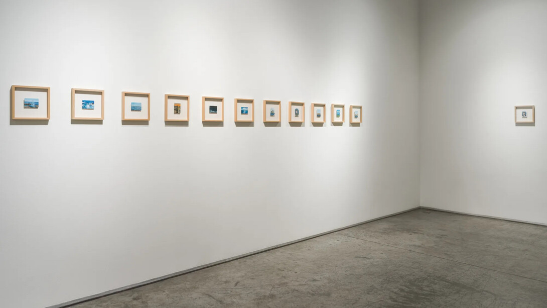 Mahmoud El Safadi, Personal sea, exhibition view. Courtesy of Mahmoud El Safadi