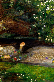 John Everett Millais, Ophelia, 1851-1852